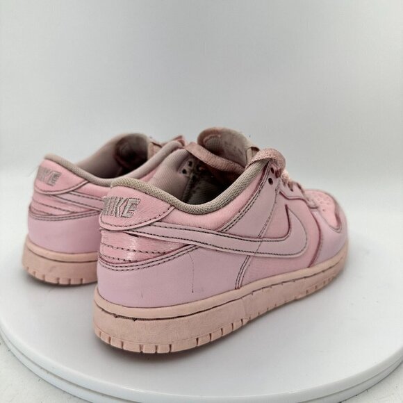 Nike Dunk Low SE Youth Sz 1Y AA3146 601 Triple Prism Pink Leather Training Shoes - Picture 5 of 14